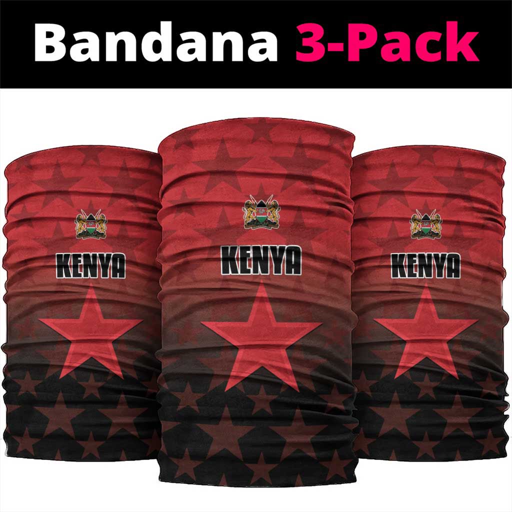 Kenya Football Neck Gaiter Go Harambee Stars - Red Jersey LT15