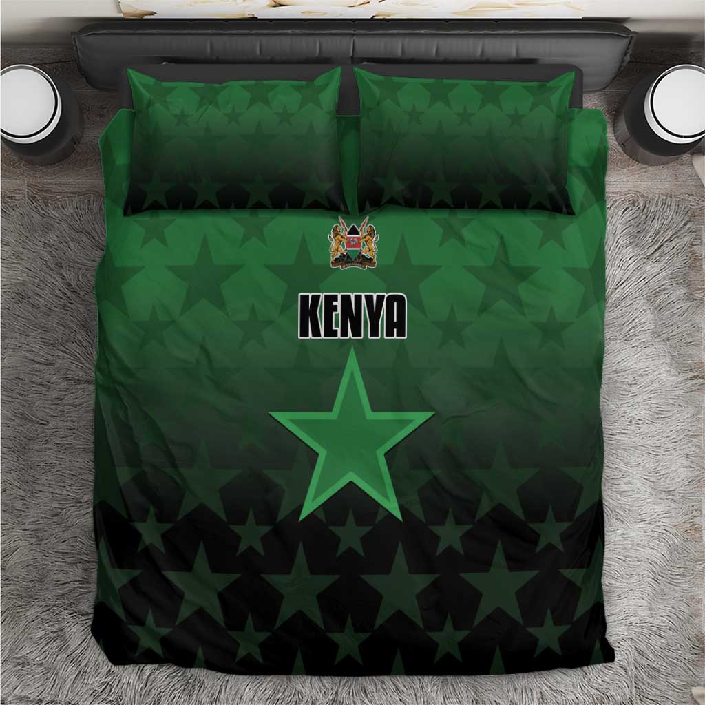 Kenya Football Bedding Set Harambee Harambee Stars - Green Jersey LT15