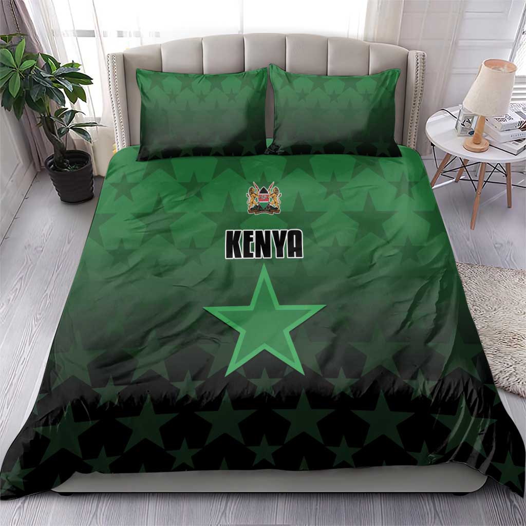 Kenya Football Bedding Set Harambee Harambee Stars - Green Jersey LT15