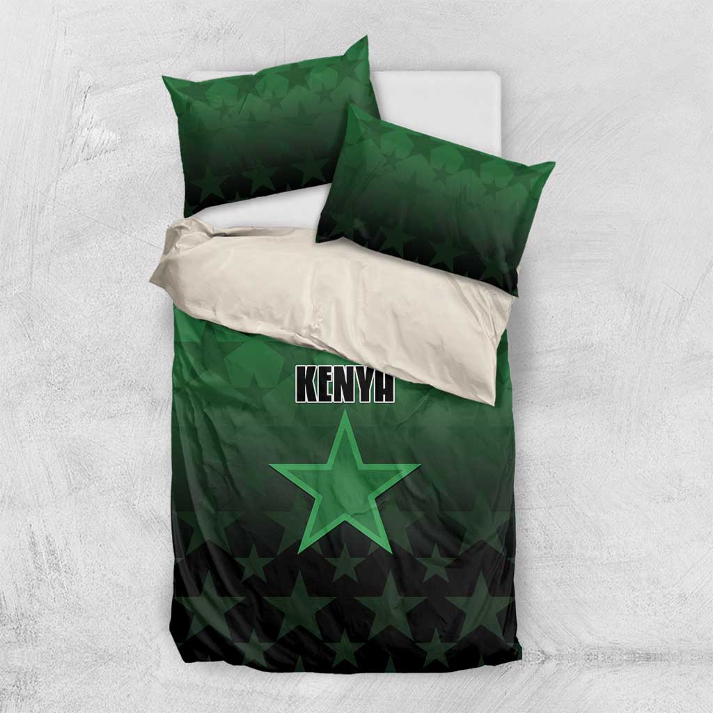 Kenya Football Bedding Set Harambee Harambee Stars - Green Jersey LT15