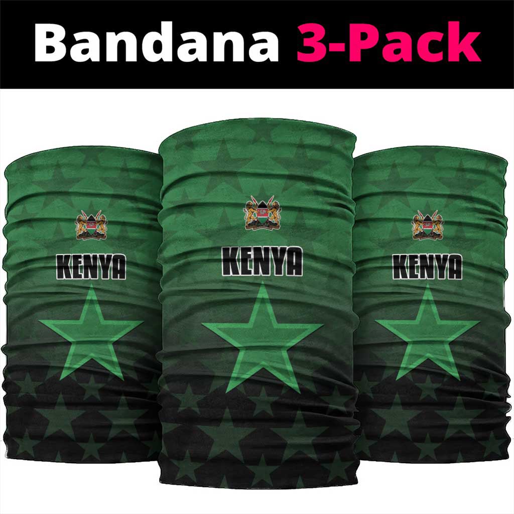 Kenya Football Neck Gaiter Go Harambee Stars - Green Jersey LT15