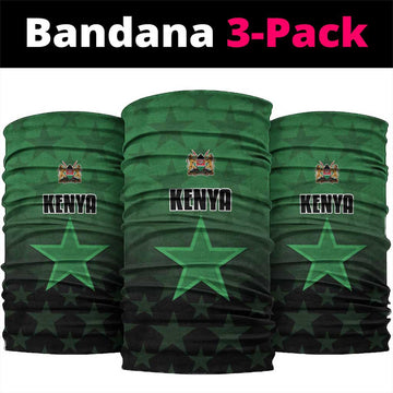 Kenya Football Neck Gaiter Go Harambee Stars - Green Jersey LT15