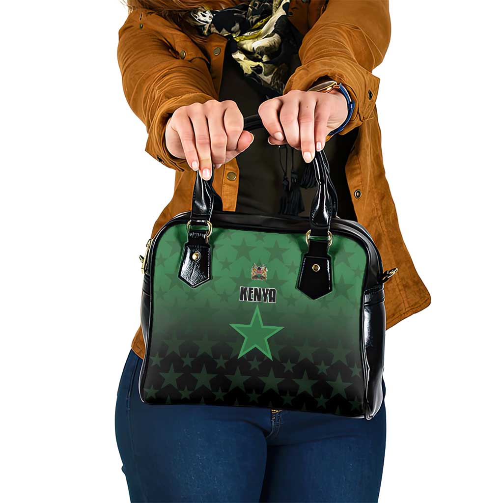 Kenya Football Shoulder Handbag Go Harambee Stars - Green Jersey LT15