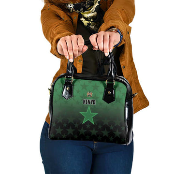 Kenya Football Shoulder Handbag Go Harambee Stars - Green Jersey LT15