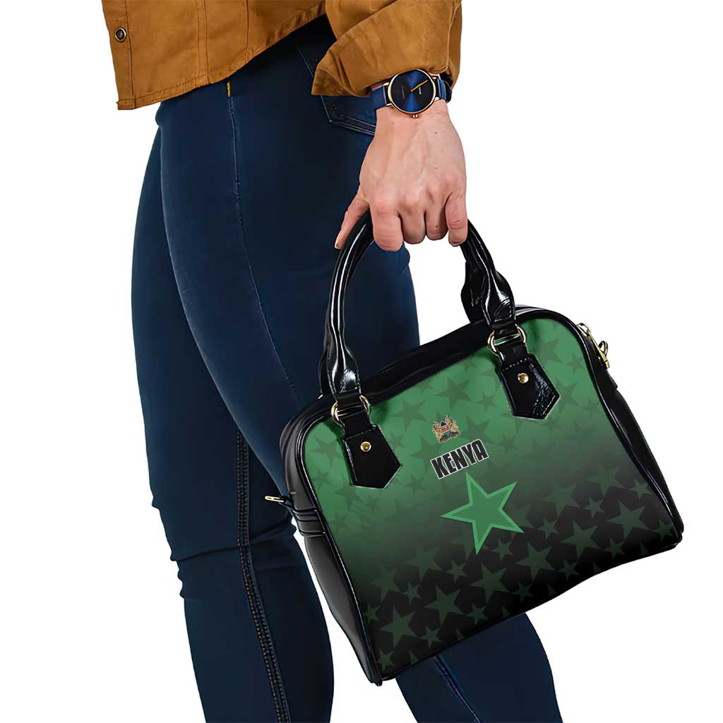Kenya Football Shoulder Handbag Go Harambee Stars - Green Jersey LT15
