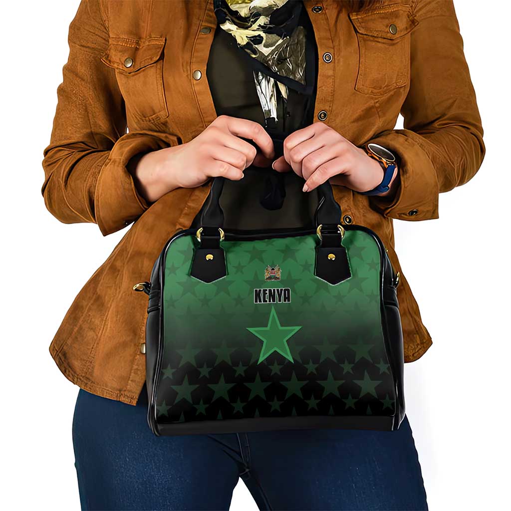 Kenya Football Shoulder Handbag Go Harambee Stars - Green Jersey LT15