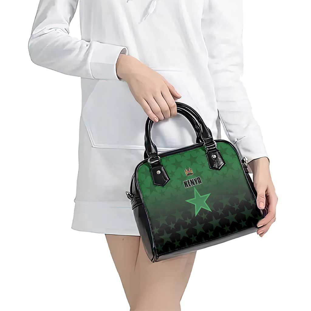 Kenya Football Shoulder Handbag Go Harambee Stars - Green Jersey LT15