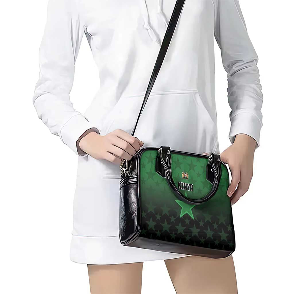 Kenya Football Shoulder Handbag Go Harambee Stars - Green Jersey LT15