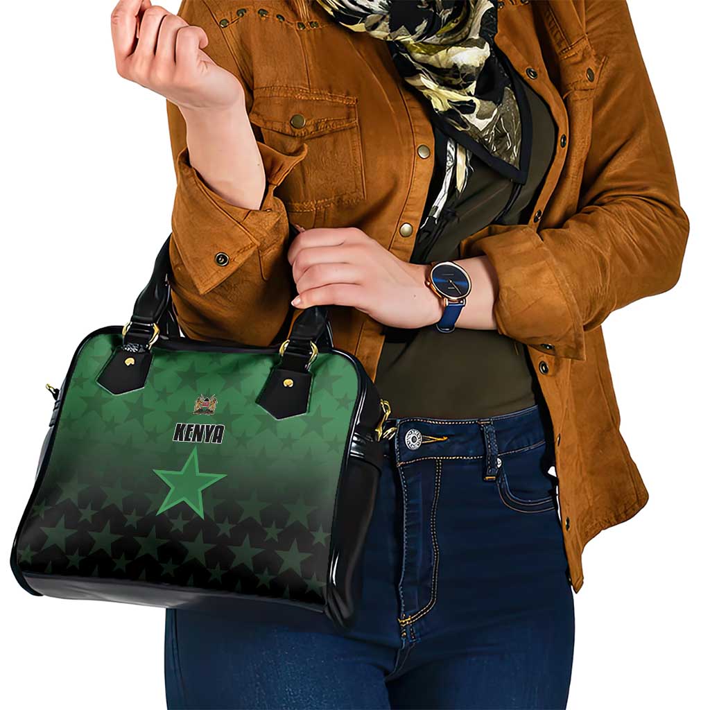 Kenya Football Shoulder Handbag Go Harambee Stars - Green Jersey LT15