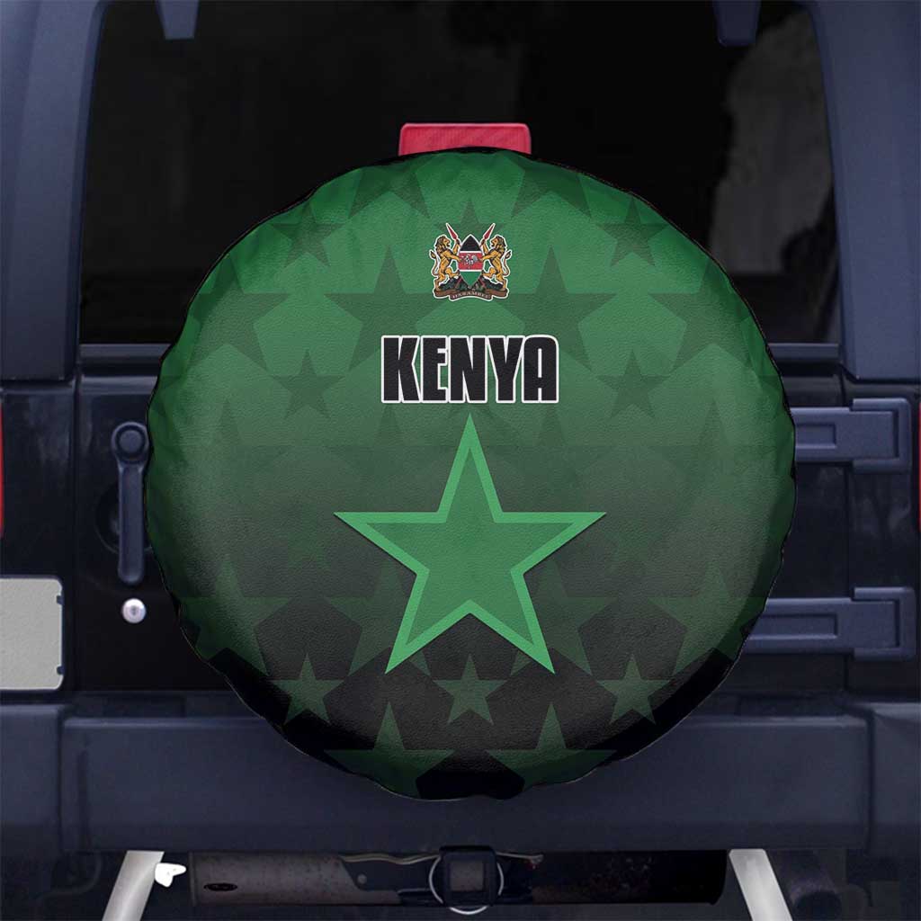 Kenya Football Spare Tire Cover Go Harambee Stars - Green Jersey LT15