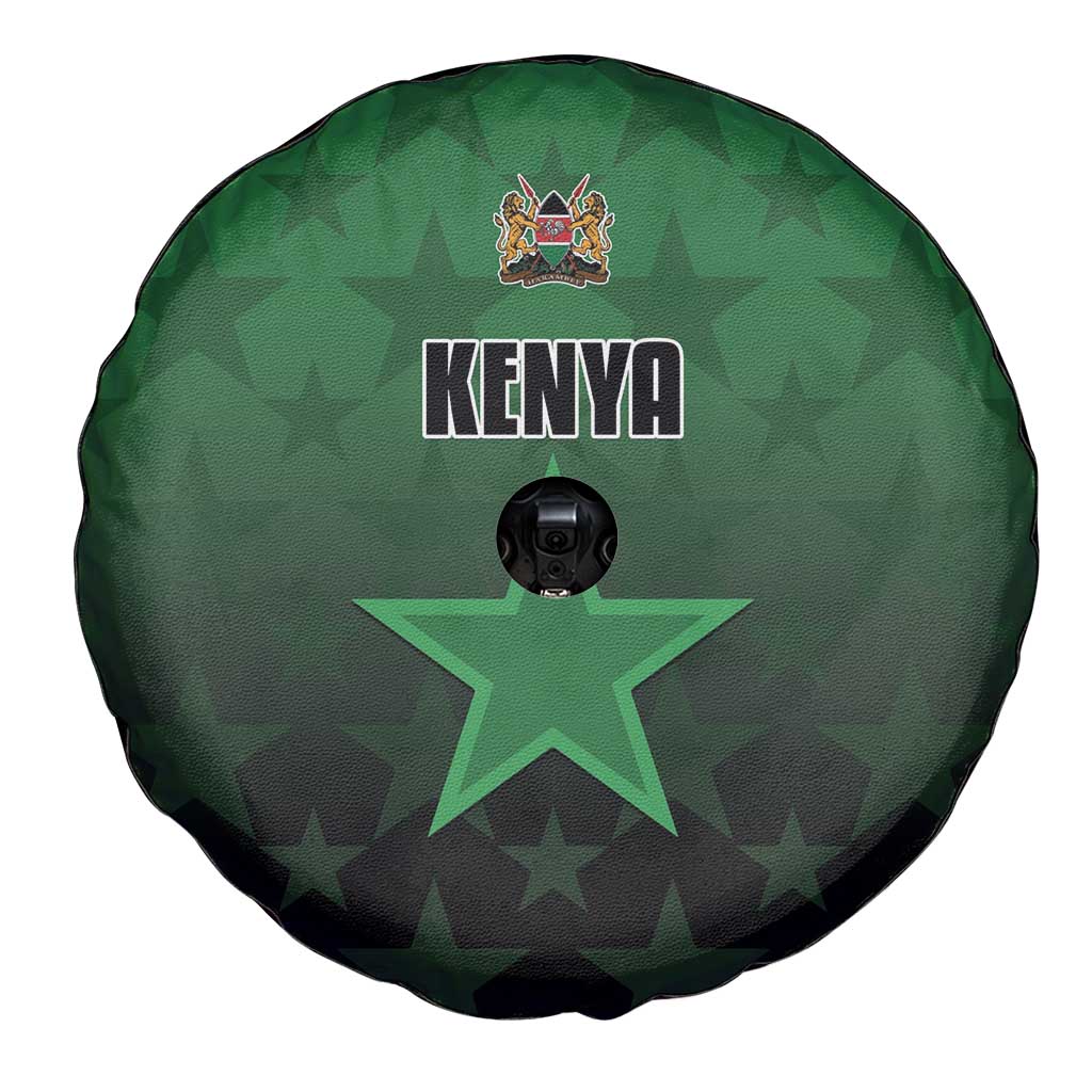 Kenya Football Spare Tire Cover Go Harambee Stars - Green Jersey LT15