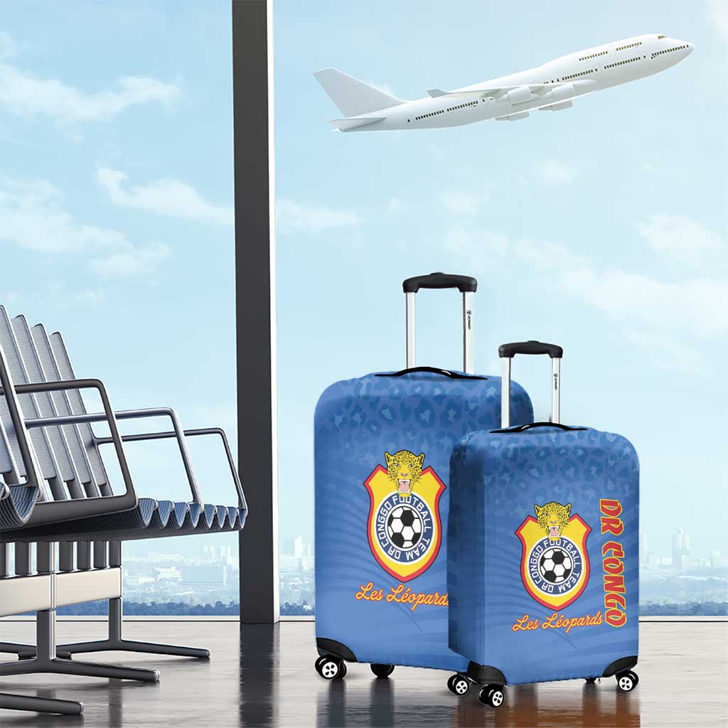 DR Congo Football Luggage Cover Come On Les Léopards LT15
