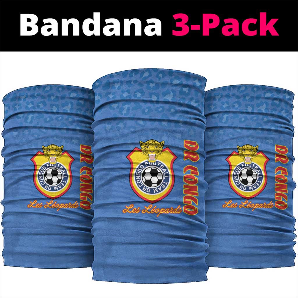 DR Congo Football Neck Gaiter Come On Les Léopards LT15