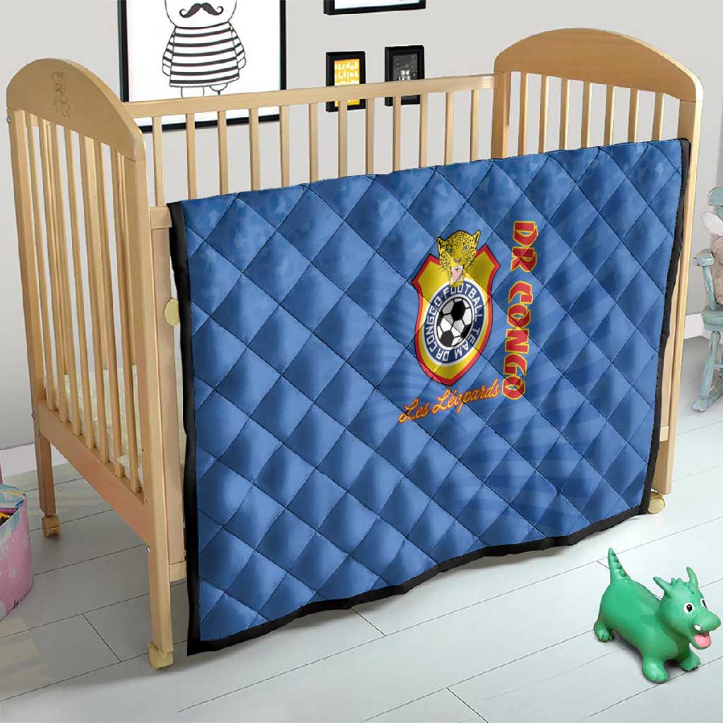 DR Congo Football Quilt Allez Les Léopards LT15