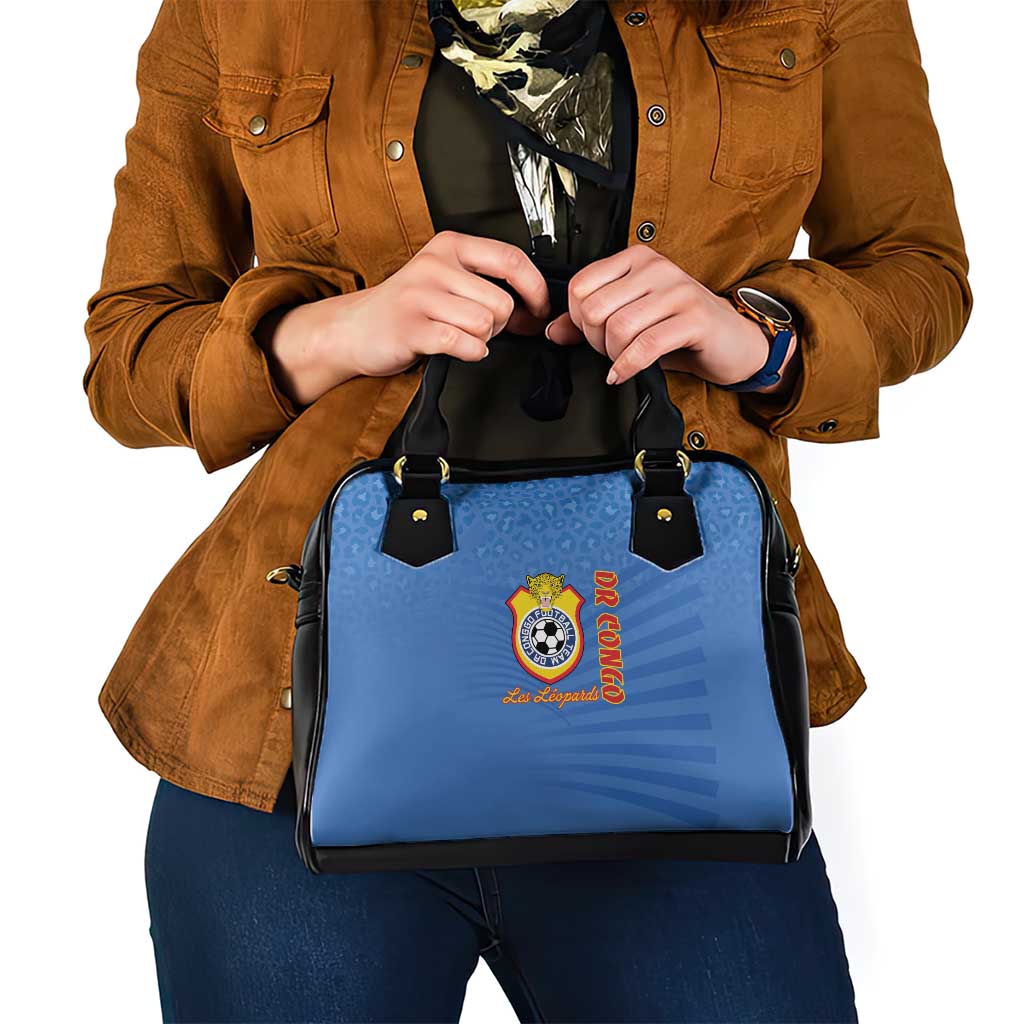 DR Congo Football Shoulder Handbag Come On Les Léopards LT15