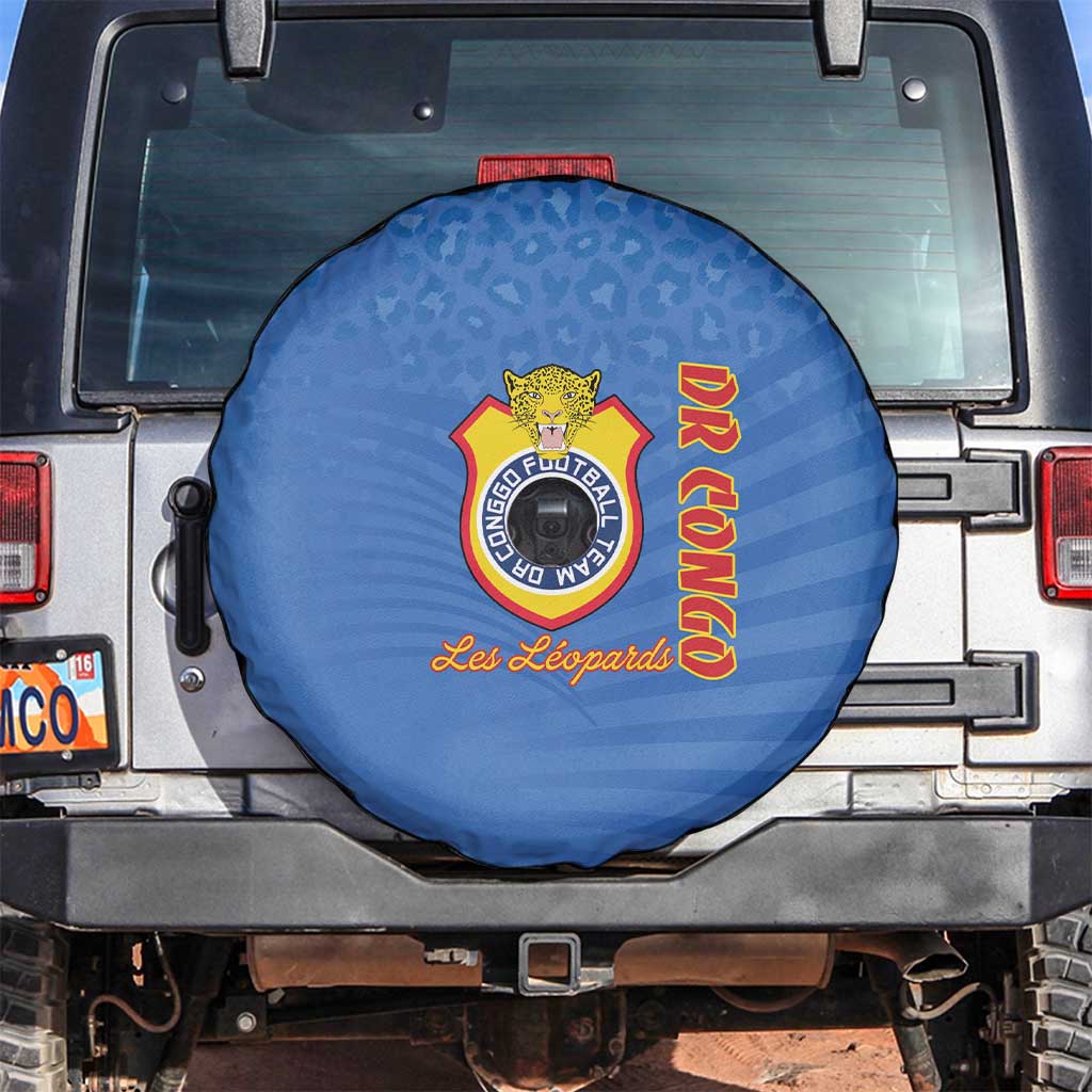 DR Congo Football Spare Tire Cover Come On Les Léopards LT15