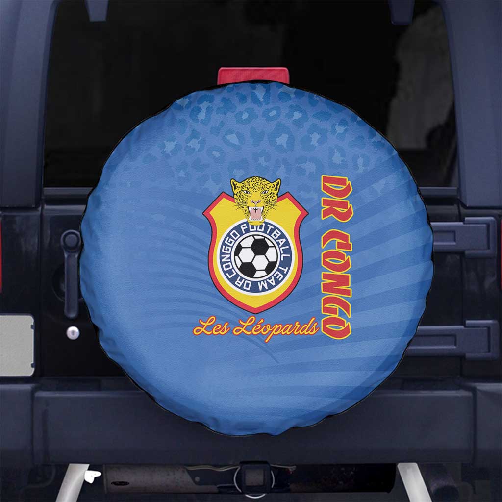 DR Congo Football Spare Tire Cover Come On Les Léopards LT15