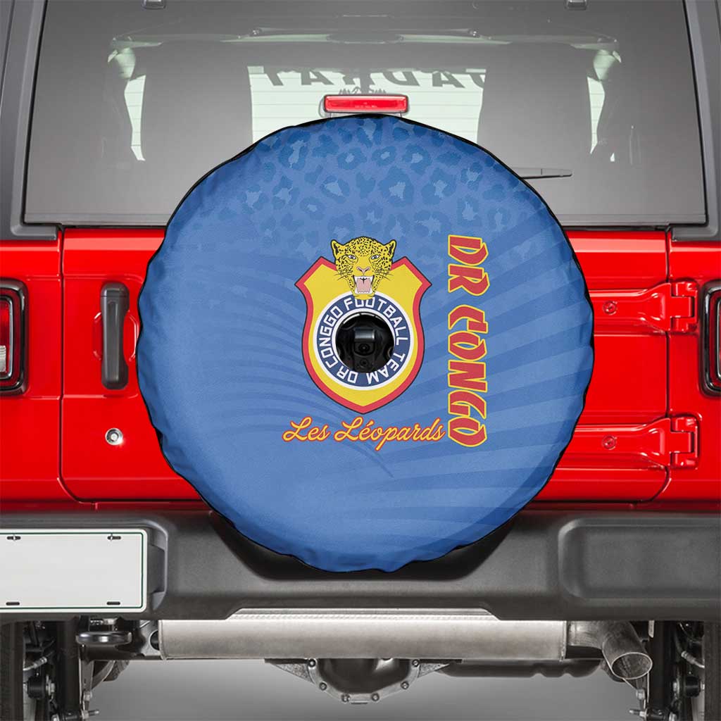 DR Congo Football Spare Tire Cover Come On Les Léopards LT15