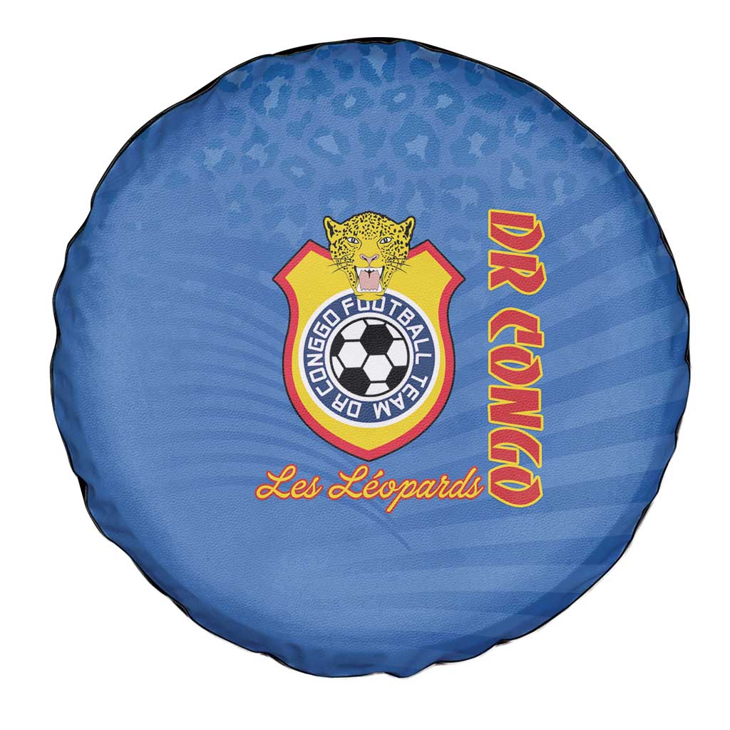 DR Congo Football Spare Tire Cover Come On Les Léopards LT15
