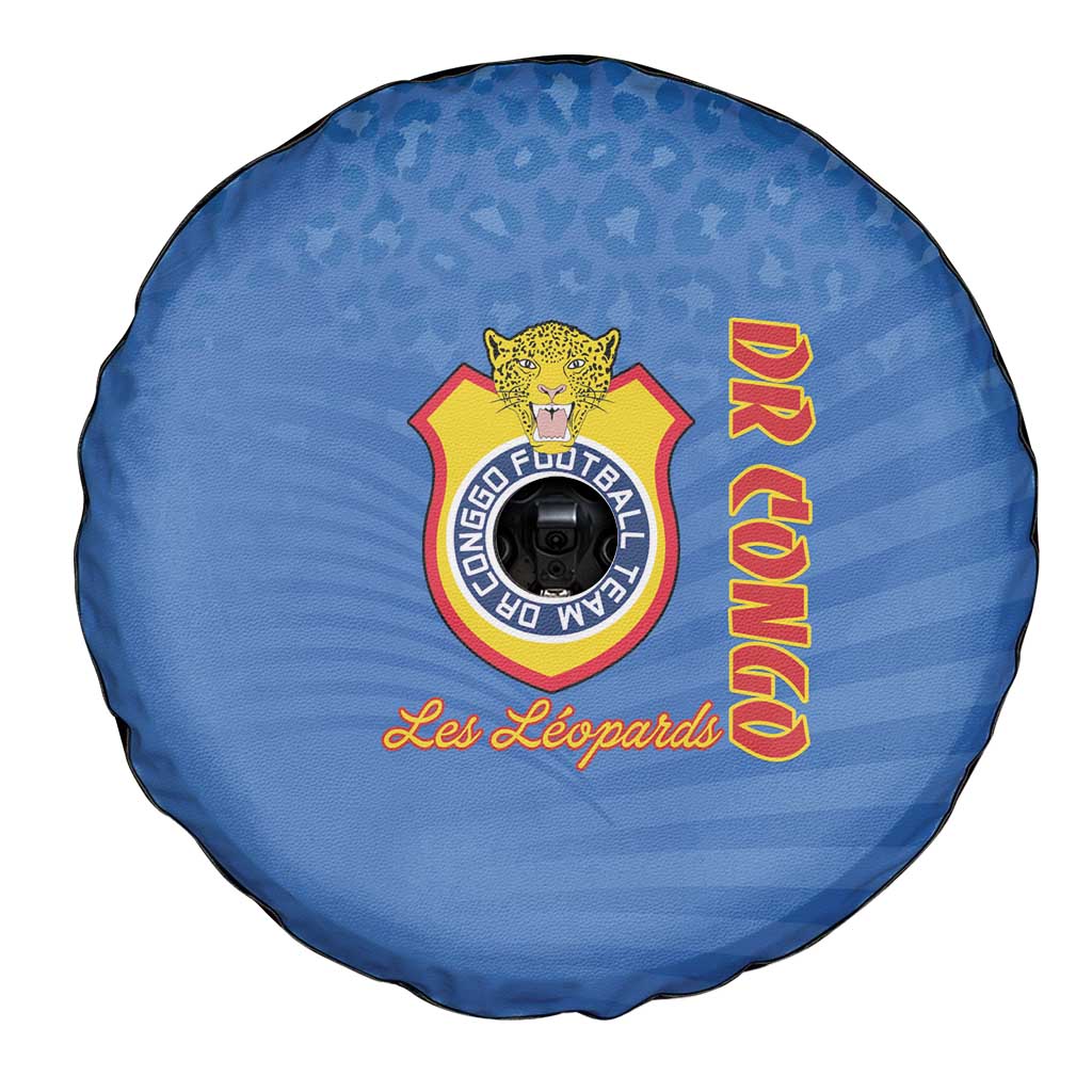 DR Congo Football Spare Tire Cover Come On Les Léopards LT15