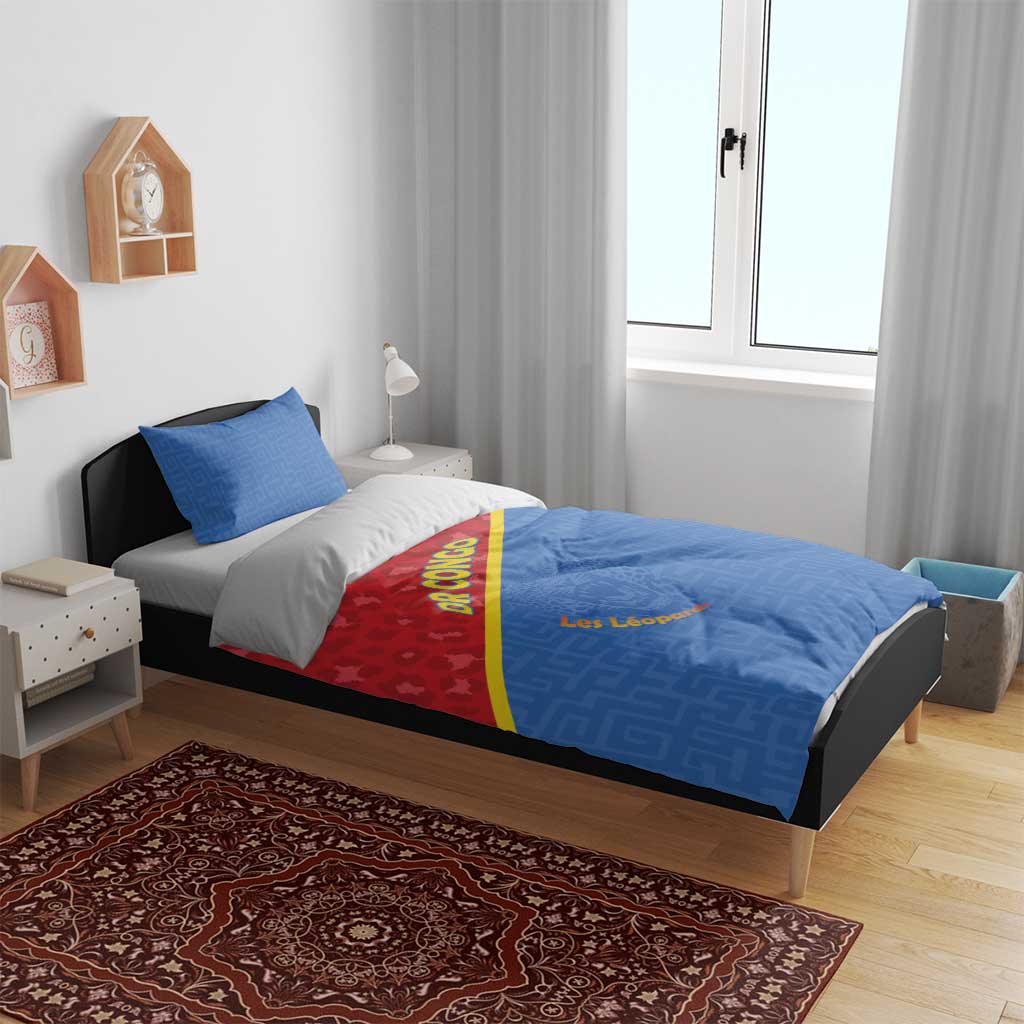 DR Congo Football Bedding Set Go Champions LT15