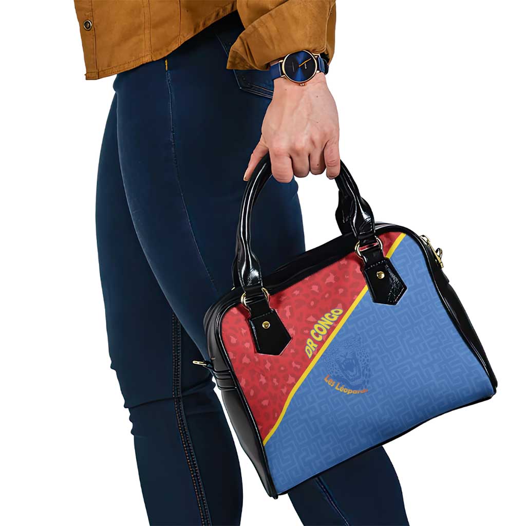 DR Congo Football Shoulder Handbag Allez Les Léopards LT15