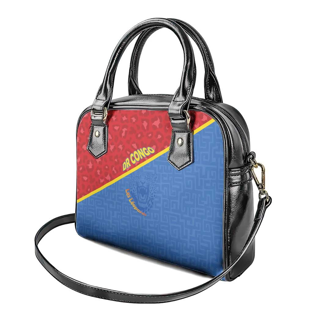 DR Congo Football Shoulder Handbag Allez Les Léopards LT15