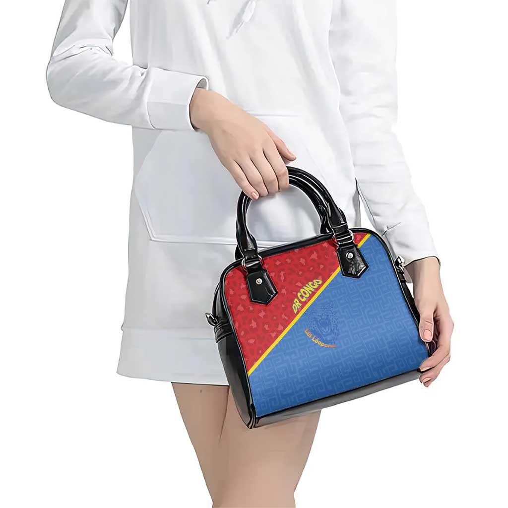 DR Congo Football Shoulder Handbag Allez Les Léopards LT15