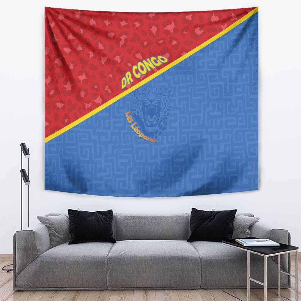DR Congo Football Tapestry Go Champions LT15
