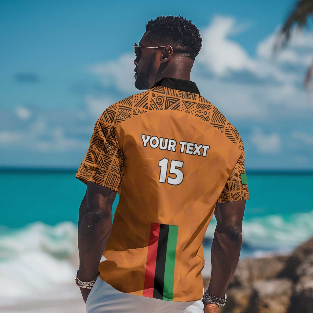 Custom Zambia Football Hawaiian Shirt Come On Chipolopolo LT15