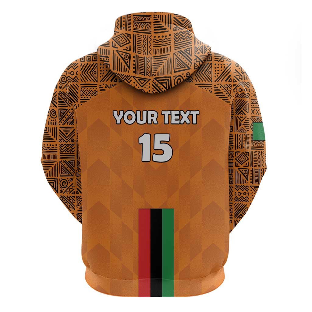 Custom Zambia Football Hoodie Go Chipolopolo Go LT15