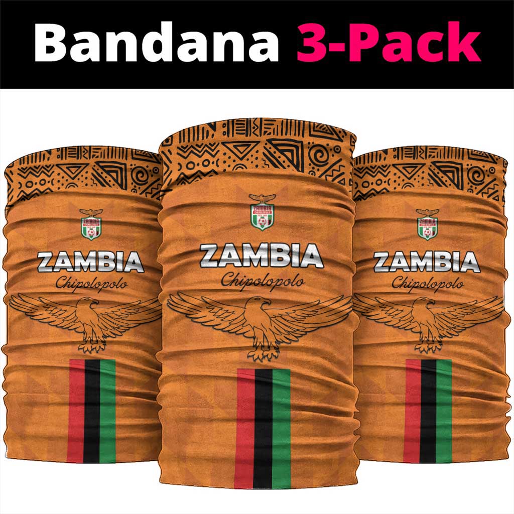 Zambia Football Neck Gaiter Go Chipolopolo Go LT15