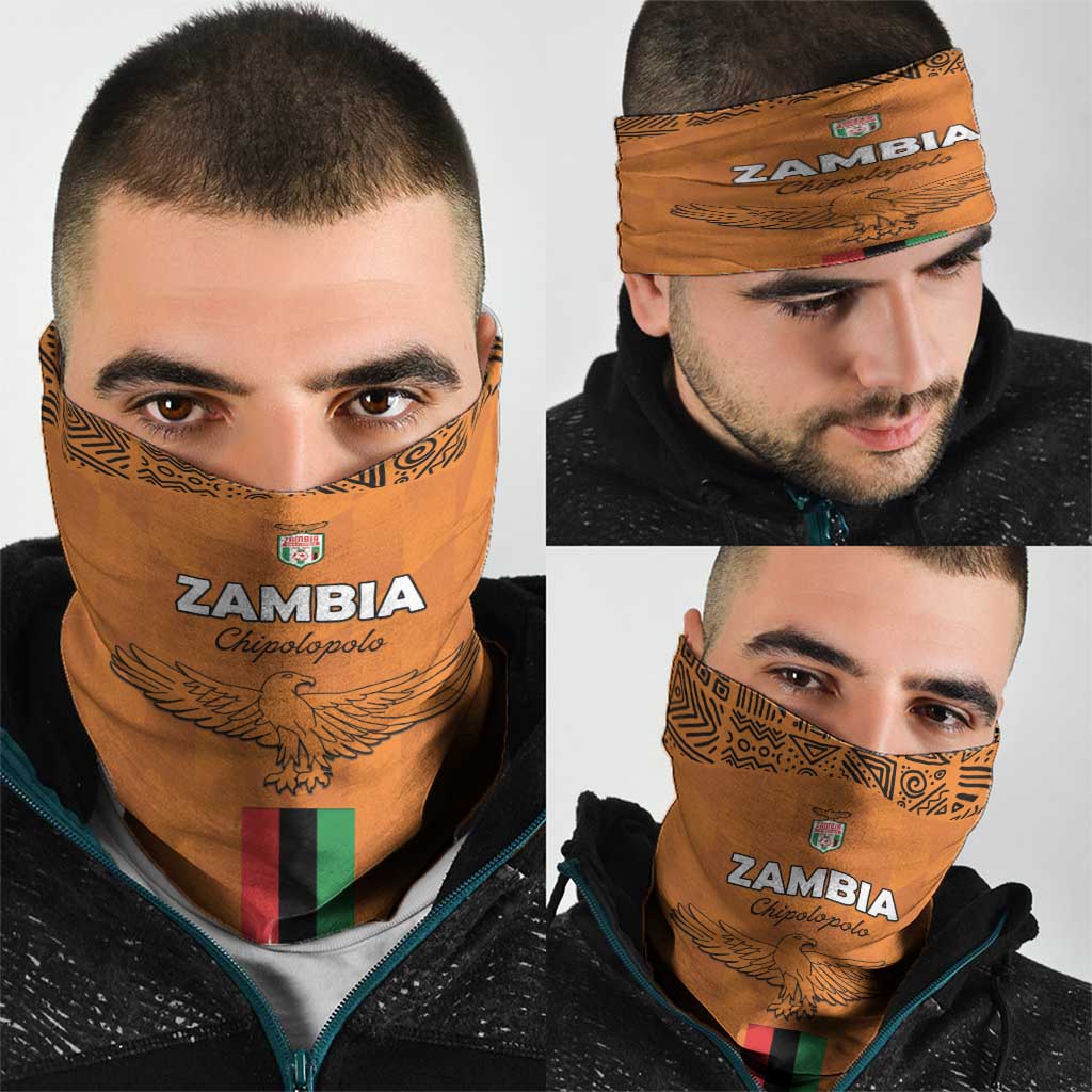 Zambia Football Neck Gaiter Go Chipolopolo Go LT15