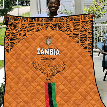 Zambia Football Quilt Come On Chipolopolo LT15