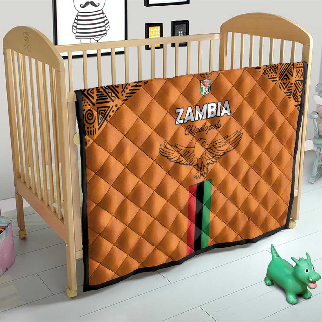 Zambia Football Quilt Come On Chipolopolo LT15