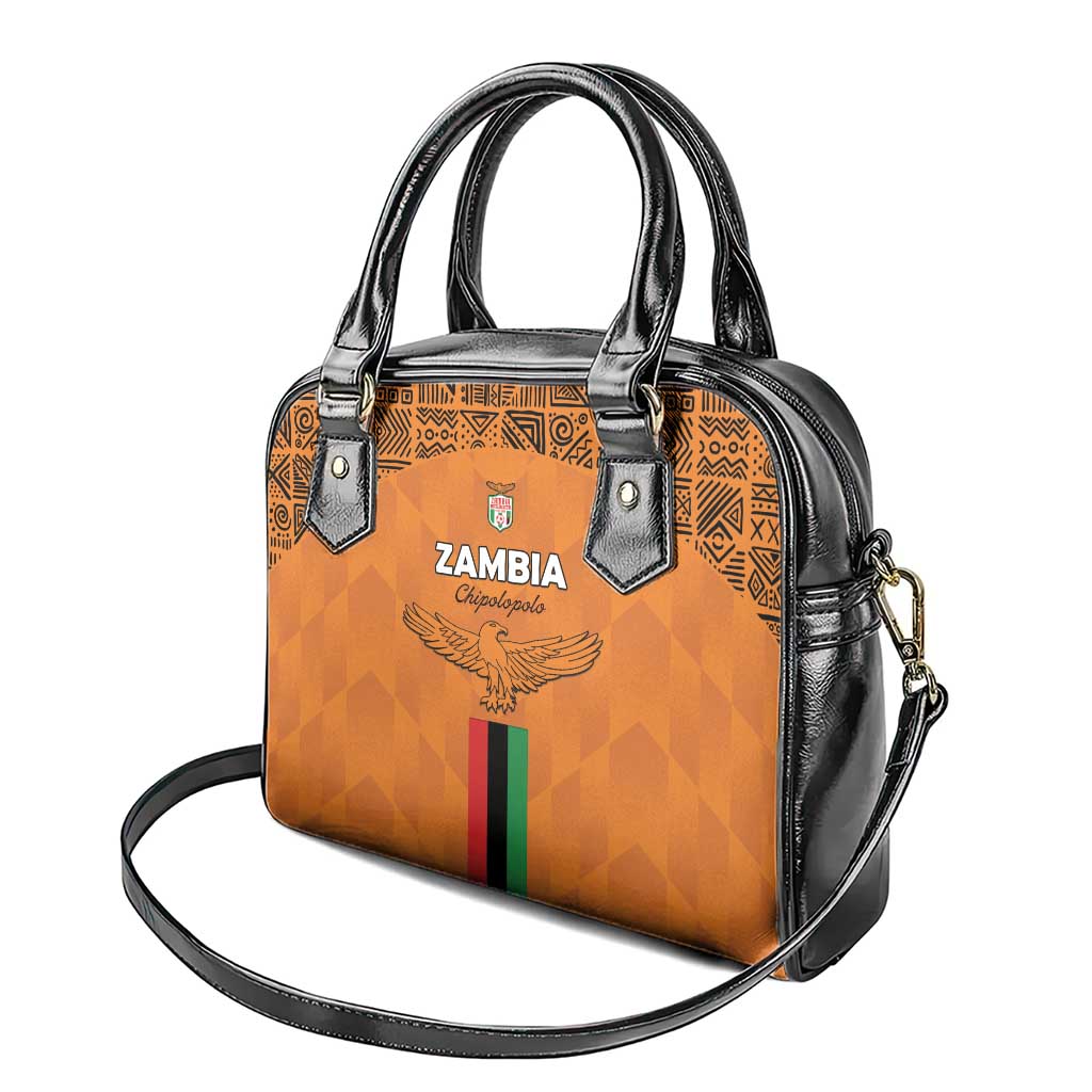 Zambia Football Shoulder Handbag Go Chipolopolo Go LT15