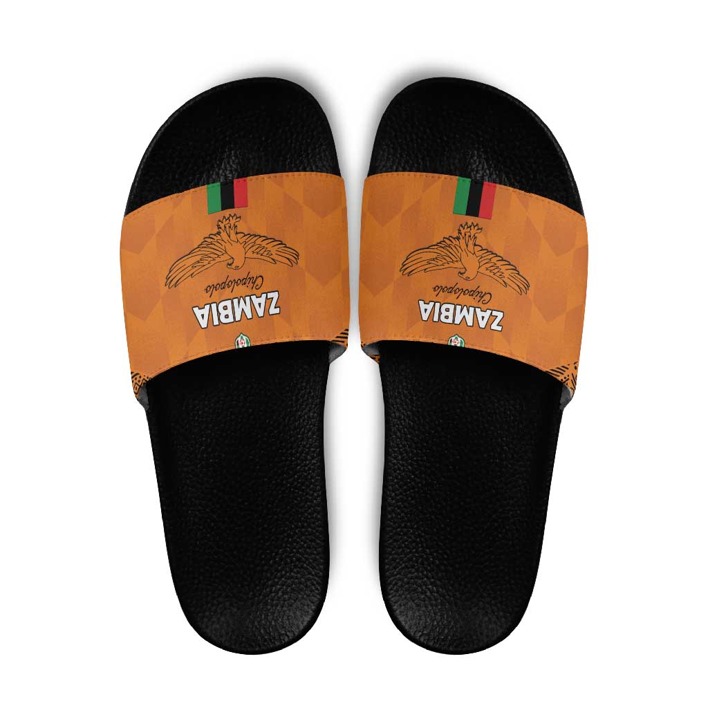Zambia Football Slide Sandals Go Chipolopolo Go LT15