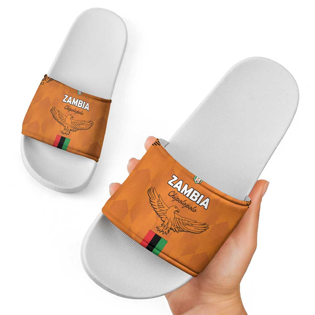 Zambia Football Slide Sandals Go Chipolopolo Go LT15