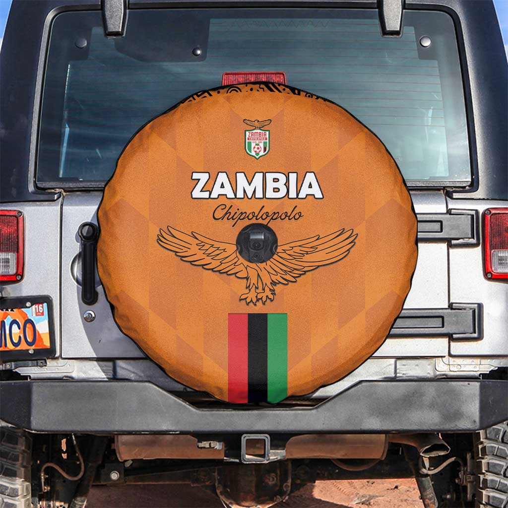Zambia Football Spare Tire Cover Go Chipolopolo Go LT15