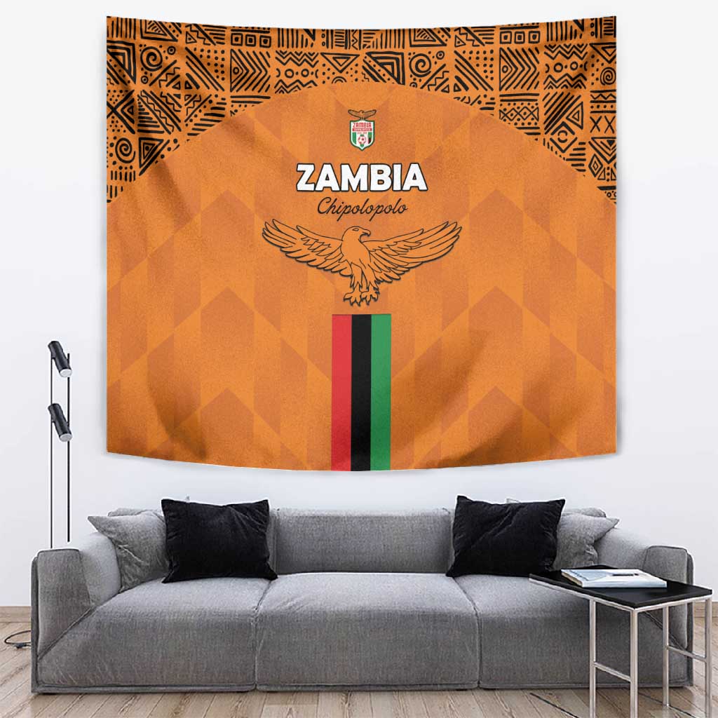Zambia Football Tapestry Come On Chipolopolo LT15