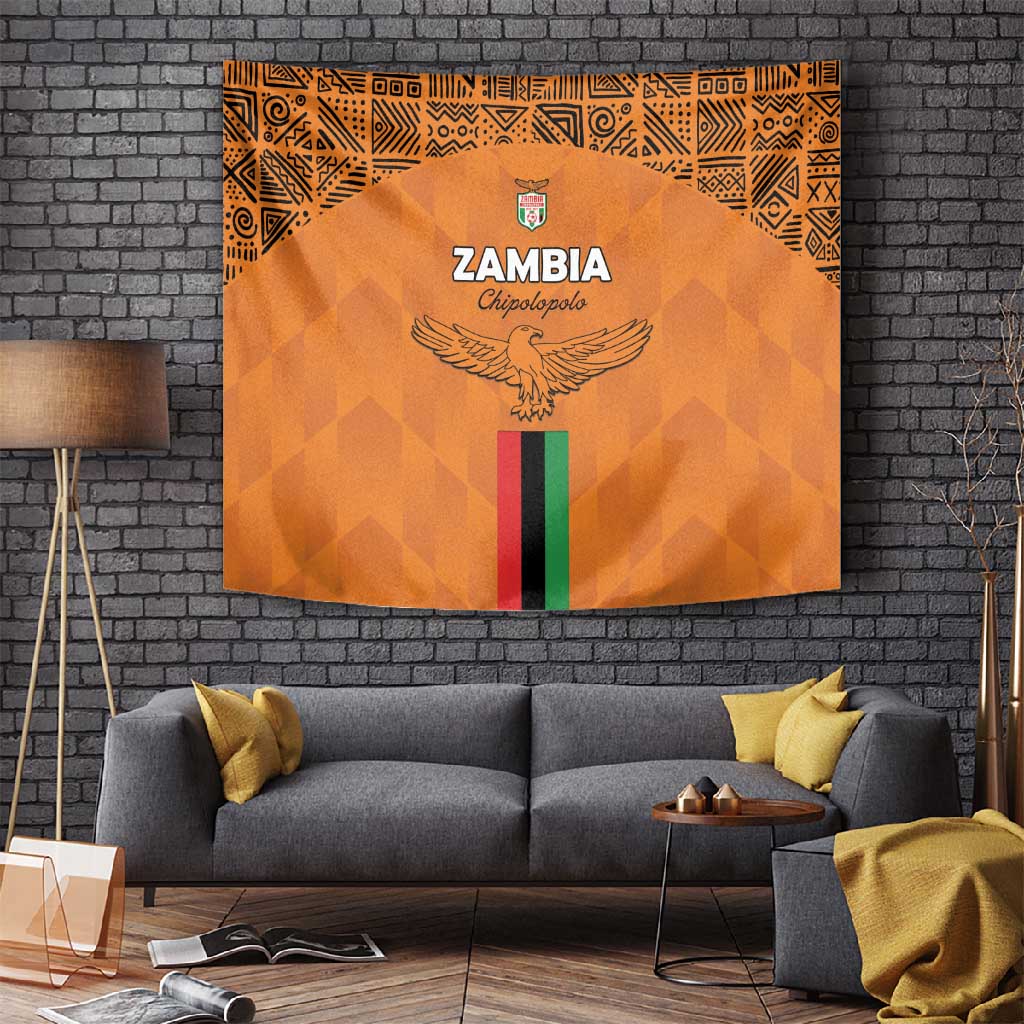 Zambia Football Tapestry Come On Chipolopolo LT15