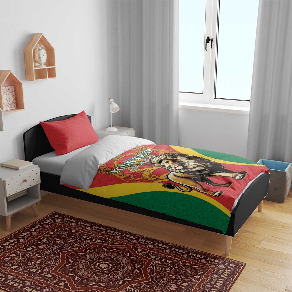 Personalised Morocco Bedding Set Barbary Lion - Proclamation Day LT15