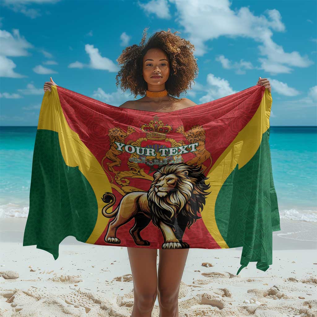 Personalised Morocco Sarong Barbary Lion - Proclamation Day LT15