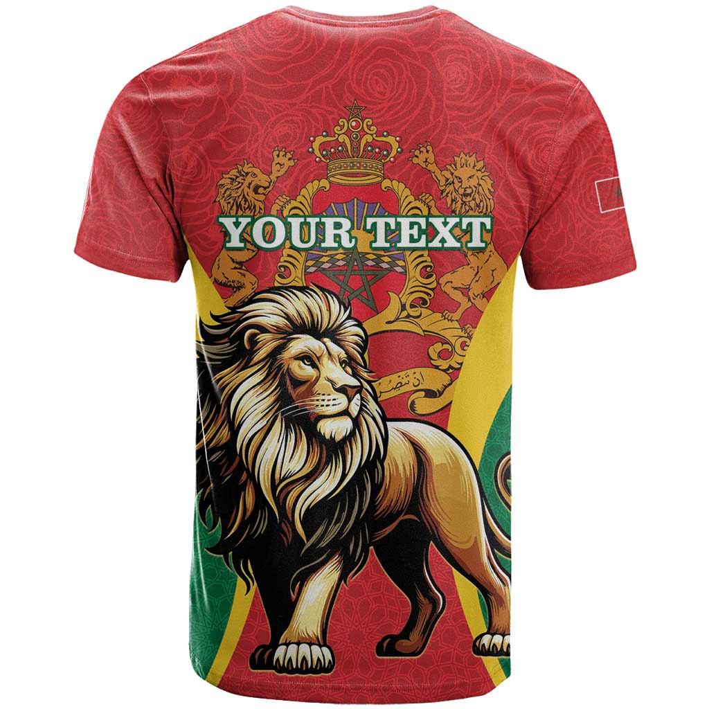 Personalised Morocco T shirt Barbary Lion - Proclamation Day LT15