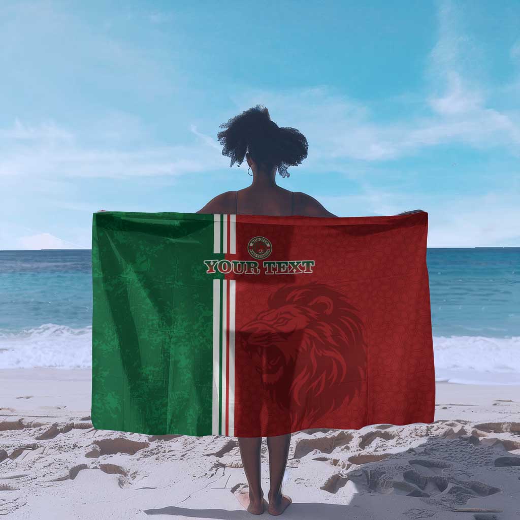 Custom Afro Morocco Football Sarong With Islamic Pattern LT15