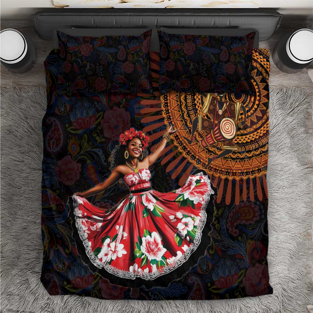 Ladies Sega Dance Bedding Set Paisley Mix African Pattern LT15