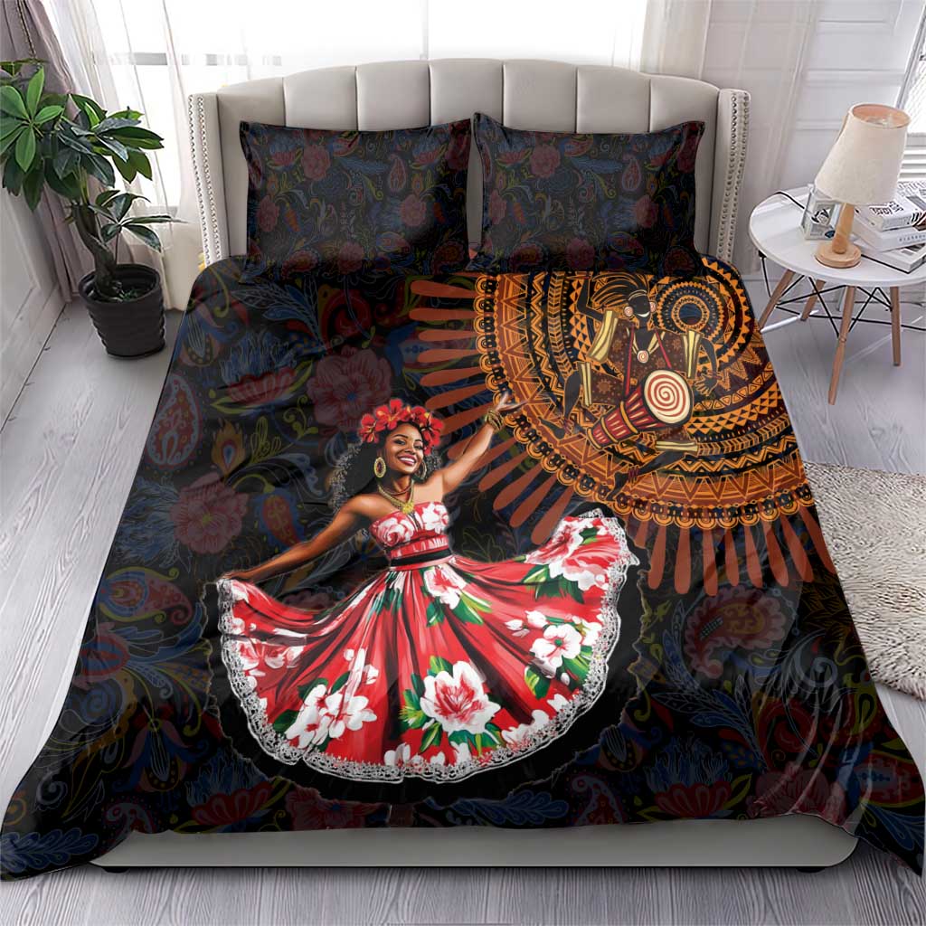 Ladies Sega Dance Bedding Set Paisley Mix African Pattern LT15