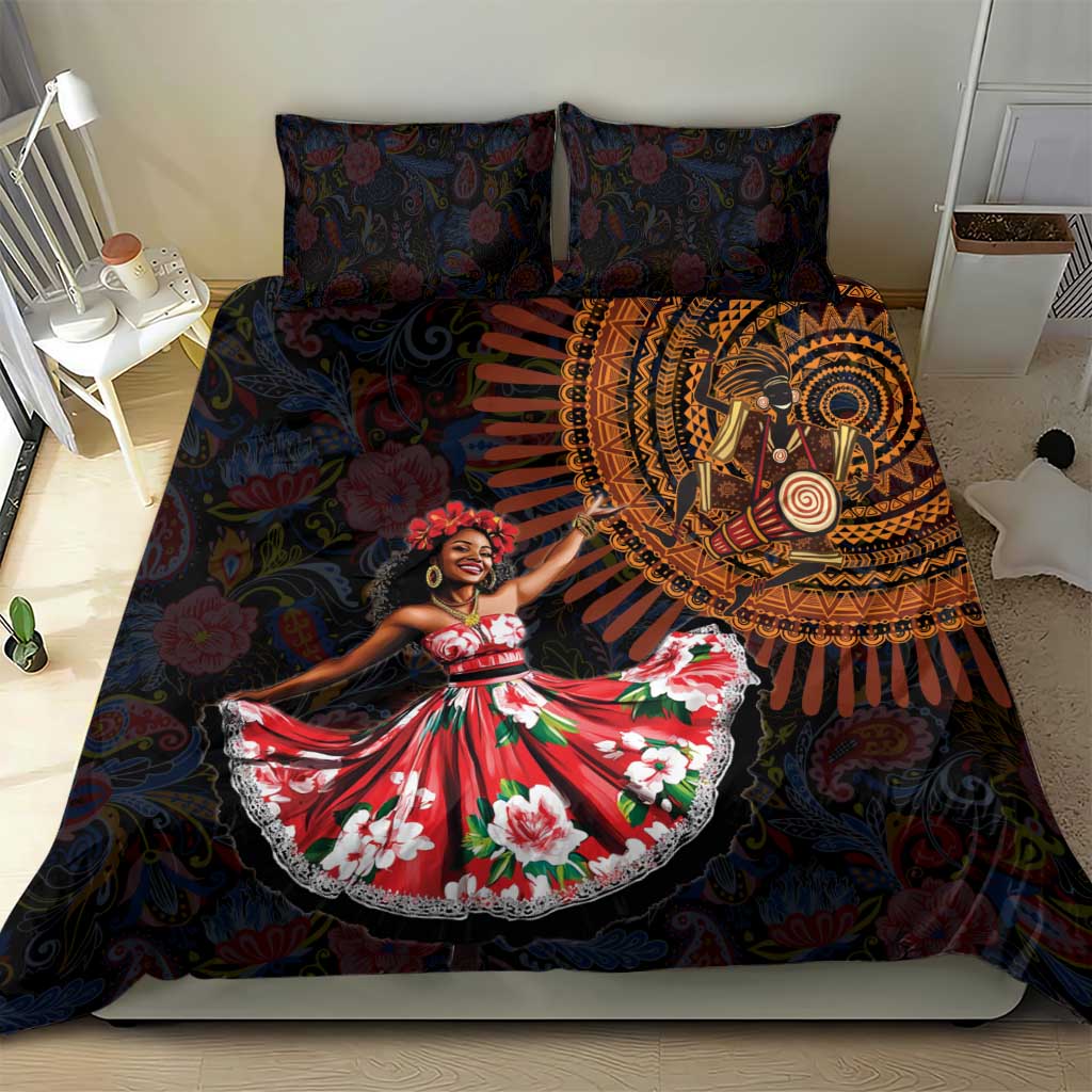Ladies Sega Dance Bedding Set Paisley Mix African Pattern LT15