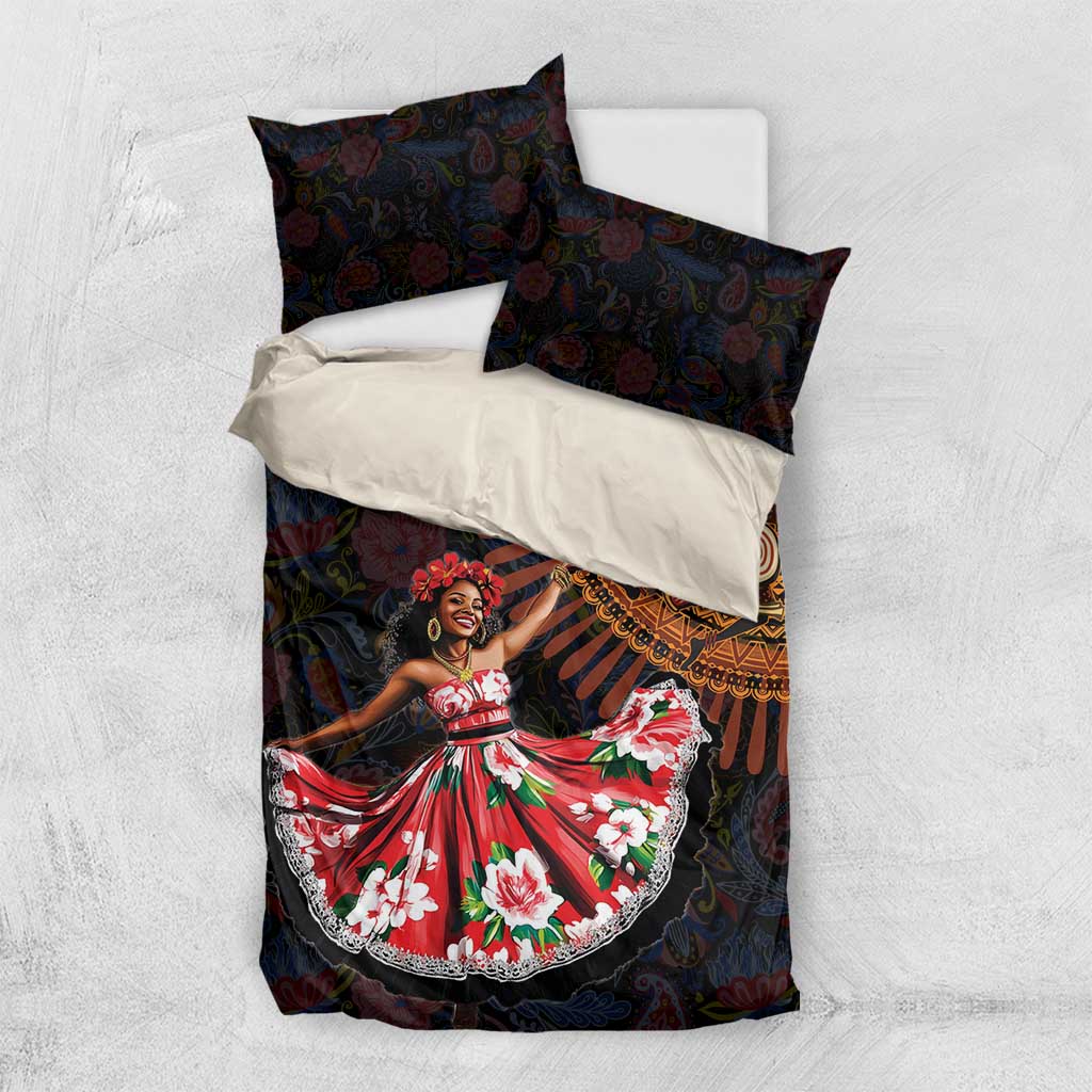 Ladies Sega Dance Bedding Set Paisley Mix African Pattern LT15