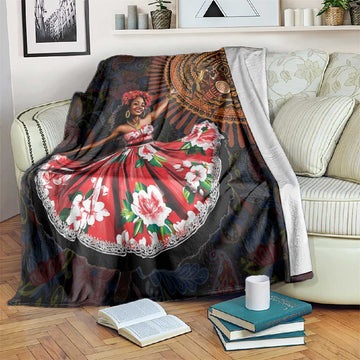 Ladies Sega Dance Blanket Paisley Mix African Pattern LT15